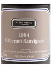 2023 Wirra Wirra Cabernet Sauvignon, McLaren Vale, Australia – 750 ml
